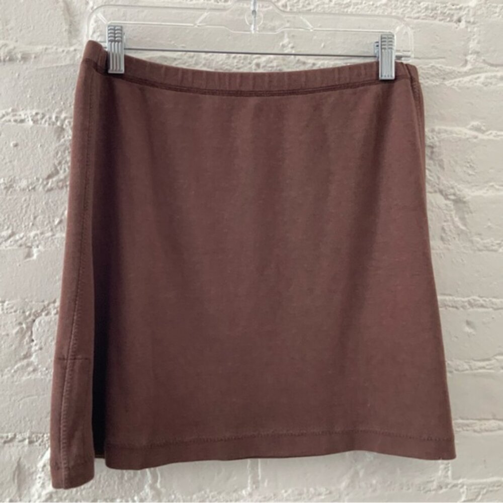 Horny Toad Womens Brown Flexcel A Line Skirt Hidden Pocket Outdoor Comfy Sz S
